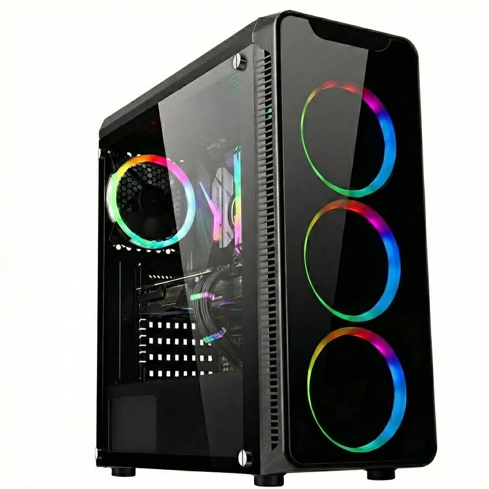 "PC Gamer Competo 3green Levelup, Amd Ryzen 5, Gráficos Radeon Rx Vega 11, 16gb Ddr4, SSD 512gb, Monitor 21,5"" 100hz" - view 3