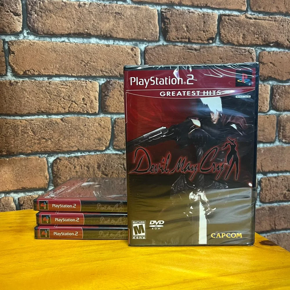 Jogo Devil May Cry Greatest Hits Ps2 Físico   Lacrado