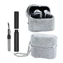 Kit Limpador Para Fones E Capa Protetora Chic Nerdcase Compatível Com Samsung Galaxy Buds 3, Buds Pro 3, Buds3 Fe, Stras