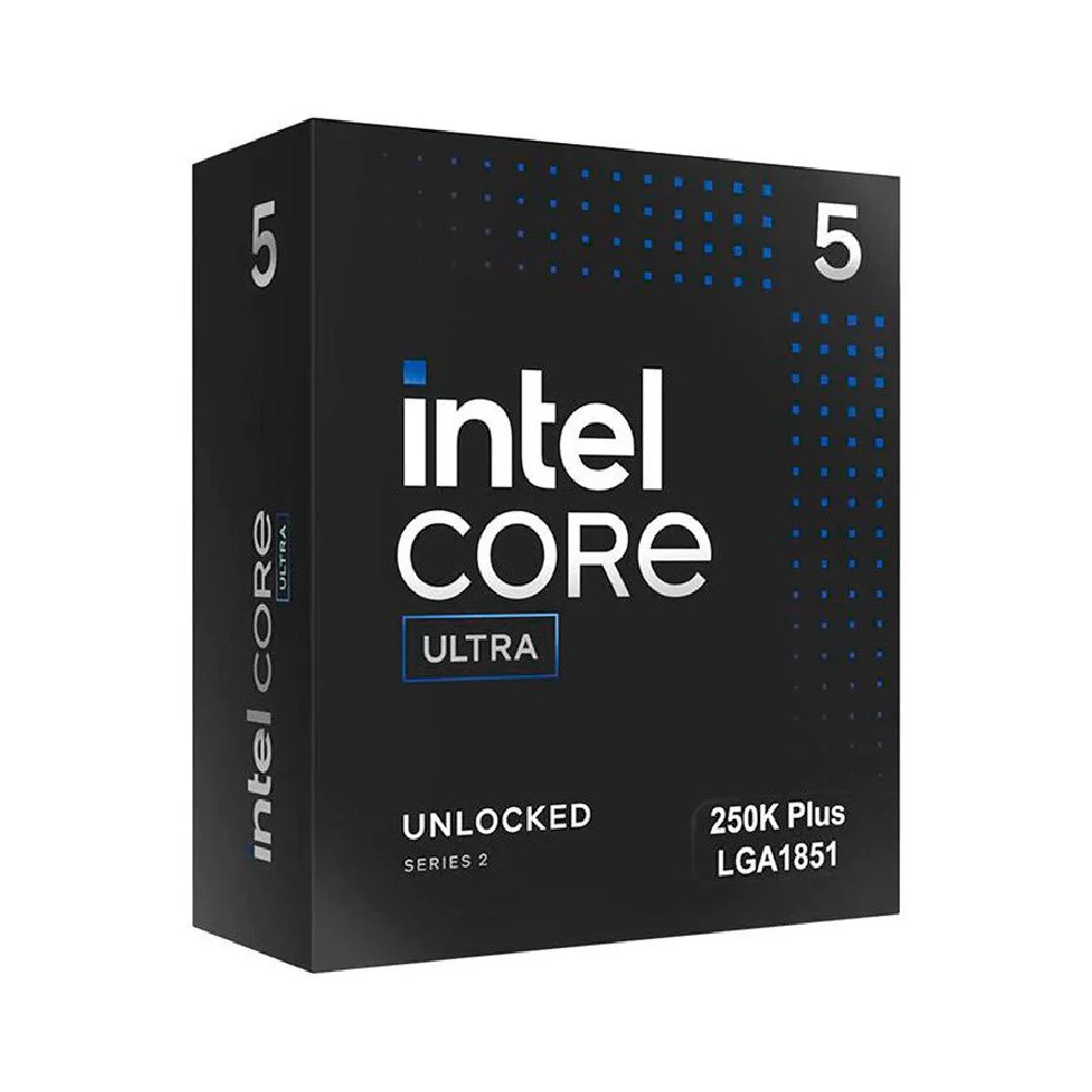 Processador Intel Core Ultra 5-250k Plus Arrow Lake LGA  1851  20 Cores  20 Threads 3.6 Ghz 5.4 Ghz Turbo 30mb