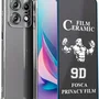 Kit Capa + Película Fosca Privacidade + Fone De Ouvido Para Moto Edge 50