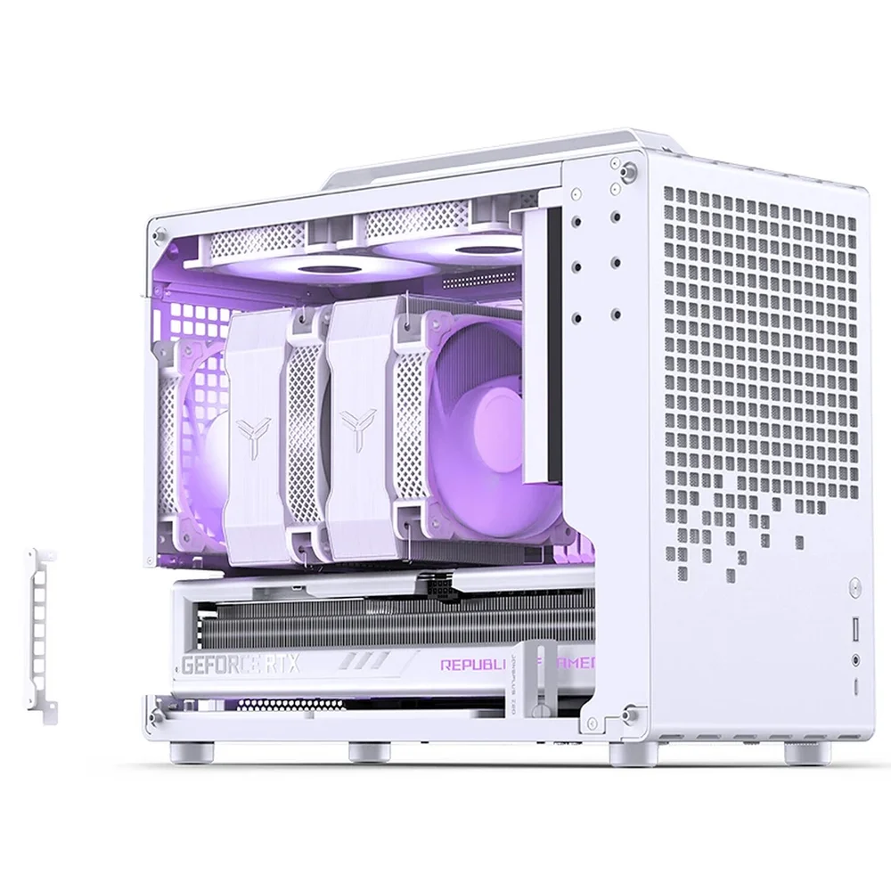 Gabinete Premium Jonsbo Z20 White M-atx Branco Com Alça Usb-c Gabinete Premium Jonsbo Z20 White M-atx Branco Com Alça Usb-c