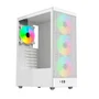 Gabinete Gamer Mid Tower Sem Fan Sem Fonte Gab100 Arch Ii Branco Aerion