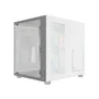 Gabinete Gamer Bluecase Pure Pro Bg-064 Cor Branca C/ 3 Fans