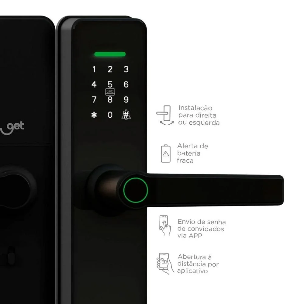 Fechadura Digital Get Smartq, 72898, Get