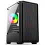 Gabinete Gamer Brx, Usb 1.1, 3x Fans, Micro-atx, Mini-itx, Preto - N199b