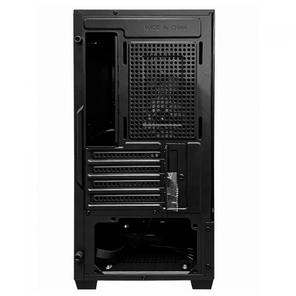 Gabinete Gamer Brx, Usb 1.1, 3x Fans, Micro-atx, Mini-itx, Preto - N199b Gabinete Gamer Brx, Usb 1.1, 3x Fans, Micro-atx, Mini-itx, Preto - N199b