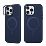 Capa Magnética Couro Premium Iphone 17 Pro Max + Películas Reforçada Para Câmera