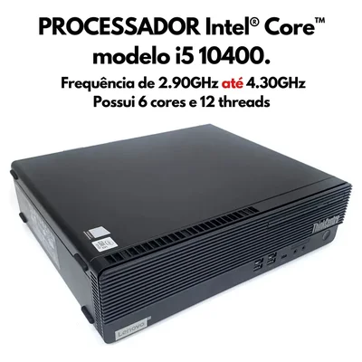 Windowsデスクトップ Lenovo ThinkCentre M70s Small i5-10400 Produtos com até 15 OFF no PIX KaBuM
