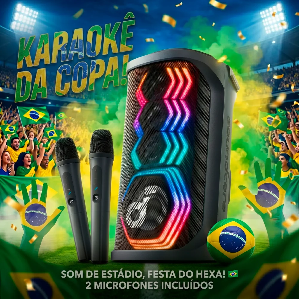 Anker（アンカー）Soundcore Rave 3S Produtos com até 15 OFF no PIX KaBuM