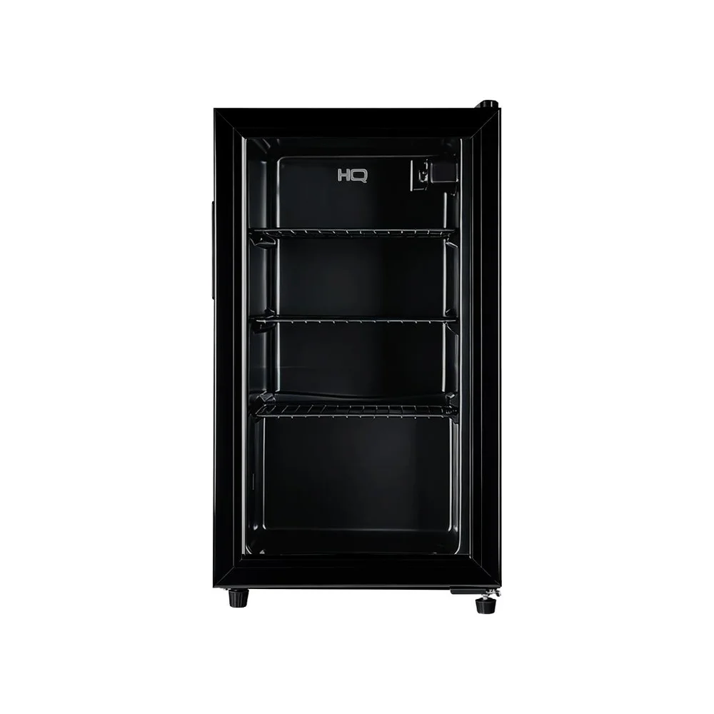 Frigobar Expositor Hq 85l Porta De Vidro Duplo Full Black Com Luz Interna E Termostato Hq-85fbpv Frigobar Expositor Hq 85l Porta De Vidro Duplo Full Black Com Luz Interna E Termostato Hq-85fbpv