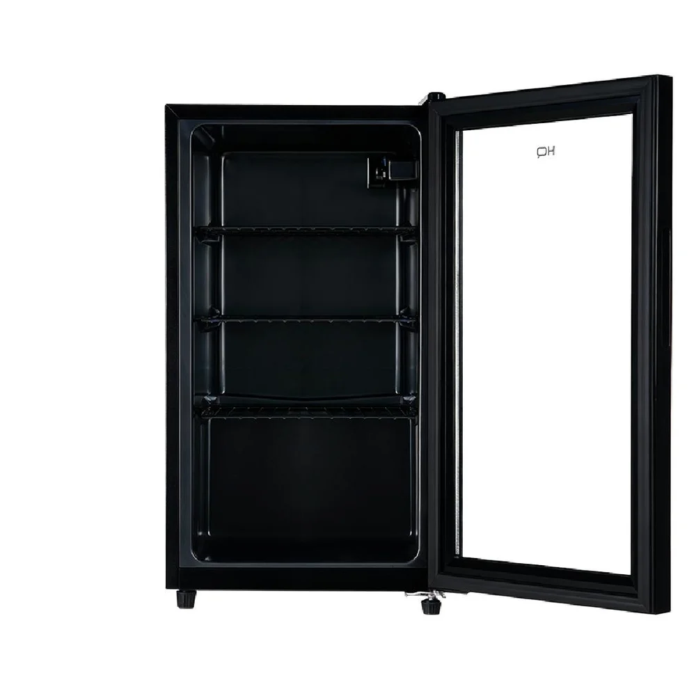 Frigobar Expositor Hq 85l Porta De Vidro Duplo Full Black Com Luz Interna E Termostato Hq-85fbpv Frigobar Expositor Hq 85l Porta De Vidro Duplo Full Black Com Luz Interna E Termostato Hq-85fbpv