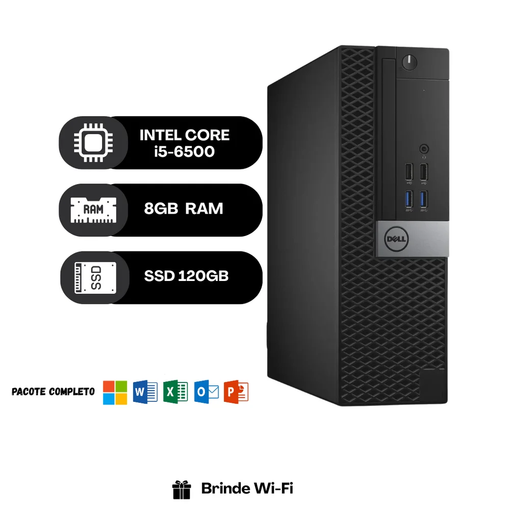 Dell OptiPlex 5050MT i5-6500 SSD+HDD 即使用 Produtos com até 15 OFF no PIX KaBuM