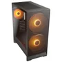 Gabinete Cougar Airface 180 Atx Mid Tower Lateral De Vidro Temperado Usb Tipo C Com 3 Fan Preto 385va40.0001