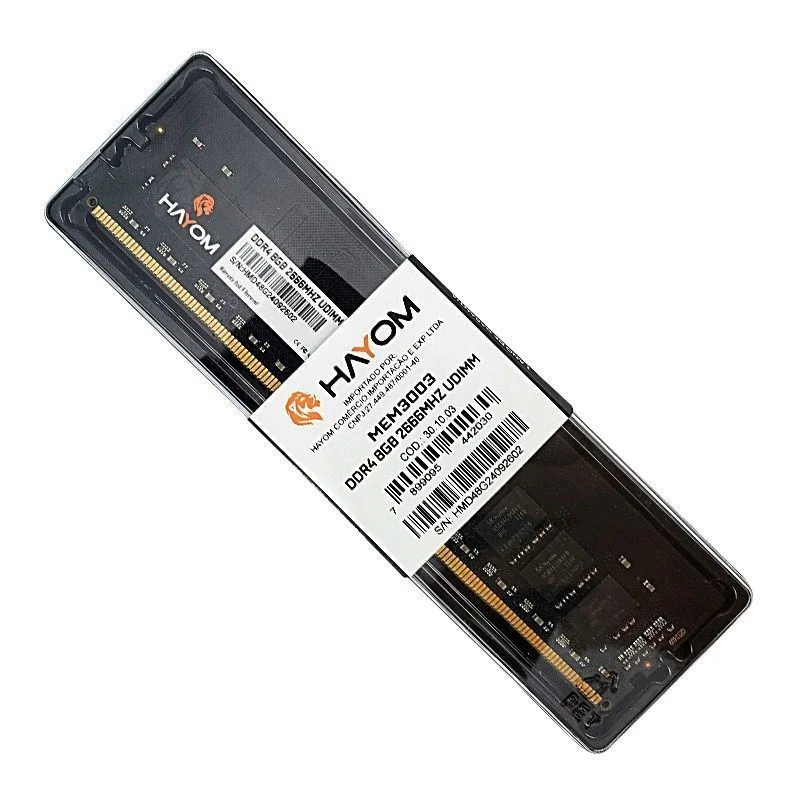 Memória Ram Ddr4 8GB 2666mhz Hayom Memória Ram Ddr4 8GB 2666mhz Hayom