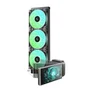 Water Cooler 360mm Deepcool Lt360 Vision ARGB, Lcd, Black - Lt360vision-bkammc-g-1