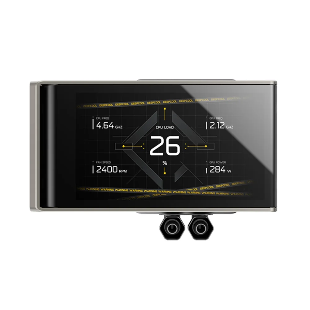 Water Cooler 360mm Deepcool Lt360 Vision ARGB, Lcd, Black - Lt360vision-bkammc-g-1 Water Cooler 360mm Deepcool Lt360 Vision ARGB, Lcd, Black - Lt360vision-bkammc-g-1