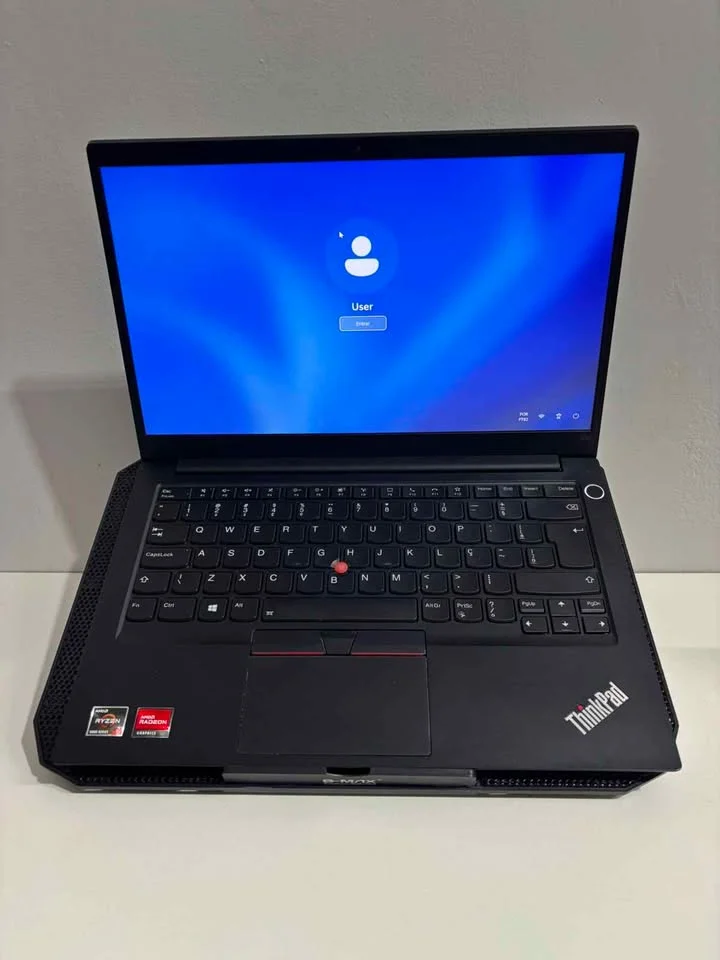 Usado - Notebook Lenovo Thinkpad E14 | Amd Ryzen 5 5500u | 16gb | SSD Nvme 256gb | Tela 14” Full Hd - view 4
