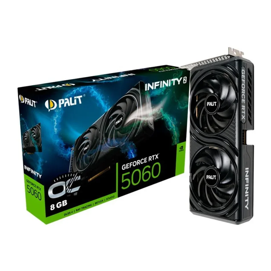【新品未開封】Palit RTX5060 Dual 8GB 納品書付き Produtos com até 15 OFF no PIX KaBuM