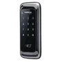 Fechadura Digital Intelbras Fr210, Touch Screen, Para Porta De Correr, Preta