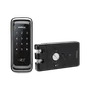 Fechadura Digital Intelbras Fr210, Touch Screen, Para Porta De Correr, Preta