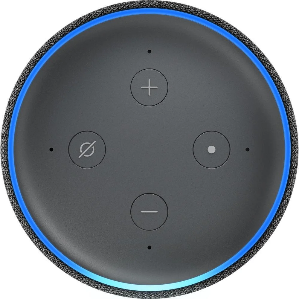 Amazon Echo Dot 3 Geraço Alexa Preto KaBuM