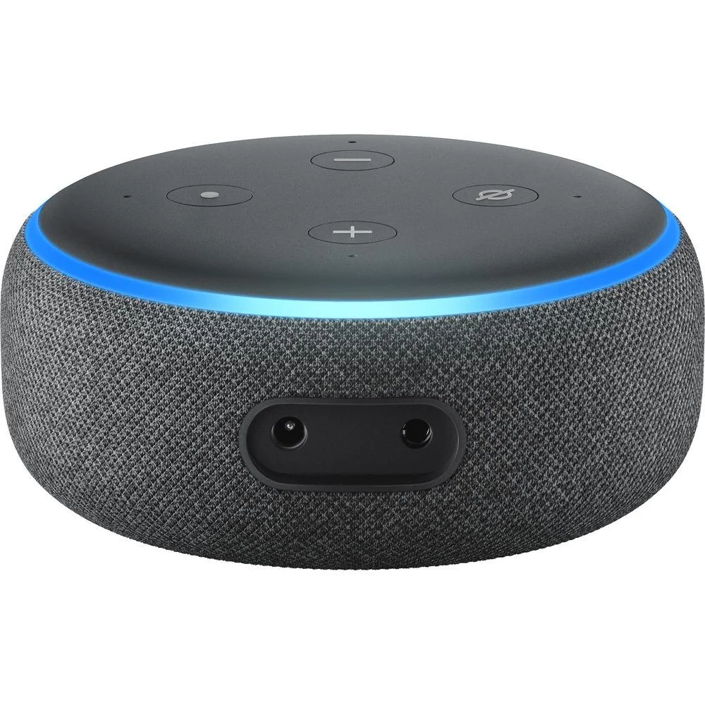Amazon Echo Dot 3 Geraço Alexa Preto KaBuM