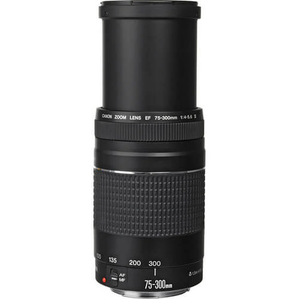 Lente Canon EF 75300mm f456 III KaBuM