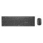 Kit Teclado E Mouse Multi Sem Fio, Teclas Flutuantes, Preto - Tc251.
