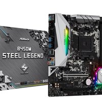 Placa-Mãe AsRock B450M Steel Legend, AMD AM4, mATX, DDR4