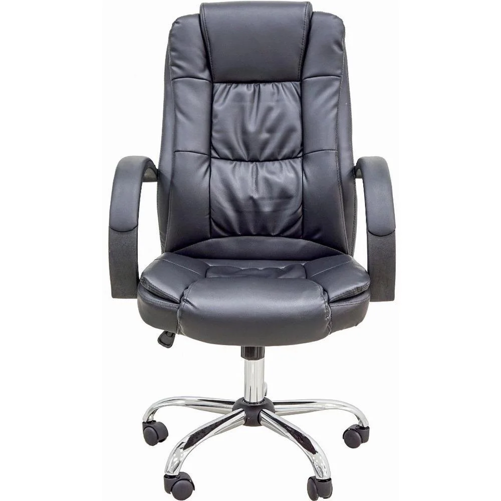 Cadeira FOX Office 300, de Escritorio, Presidente, Suporta 120kg, Preta Cadeira FOX Office 300, de Escritorio, Presidente, Suporta 120kg, Preta
