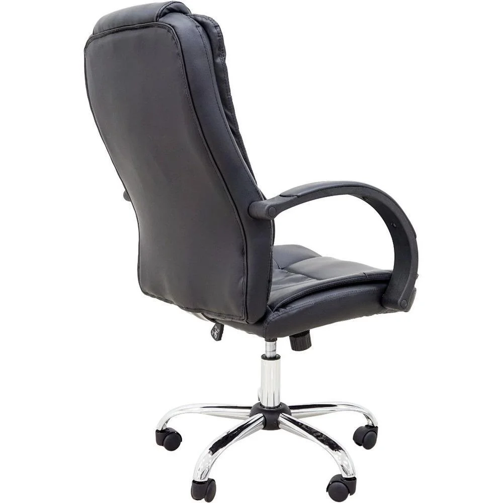 Cadeira FOX Office 300, de Escritorio, Presidente, Suporta 120kg, Preta Cadeira FOX Office 300, de Escritorio, Presidente, Suporta 120kg, Preta