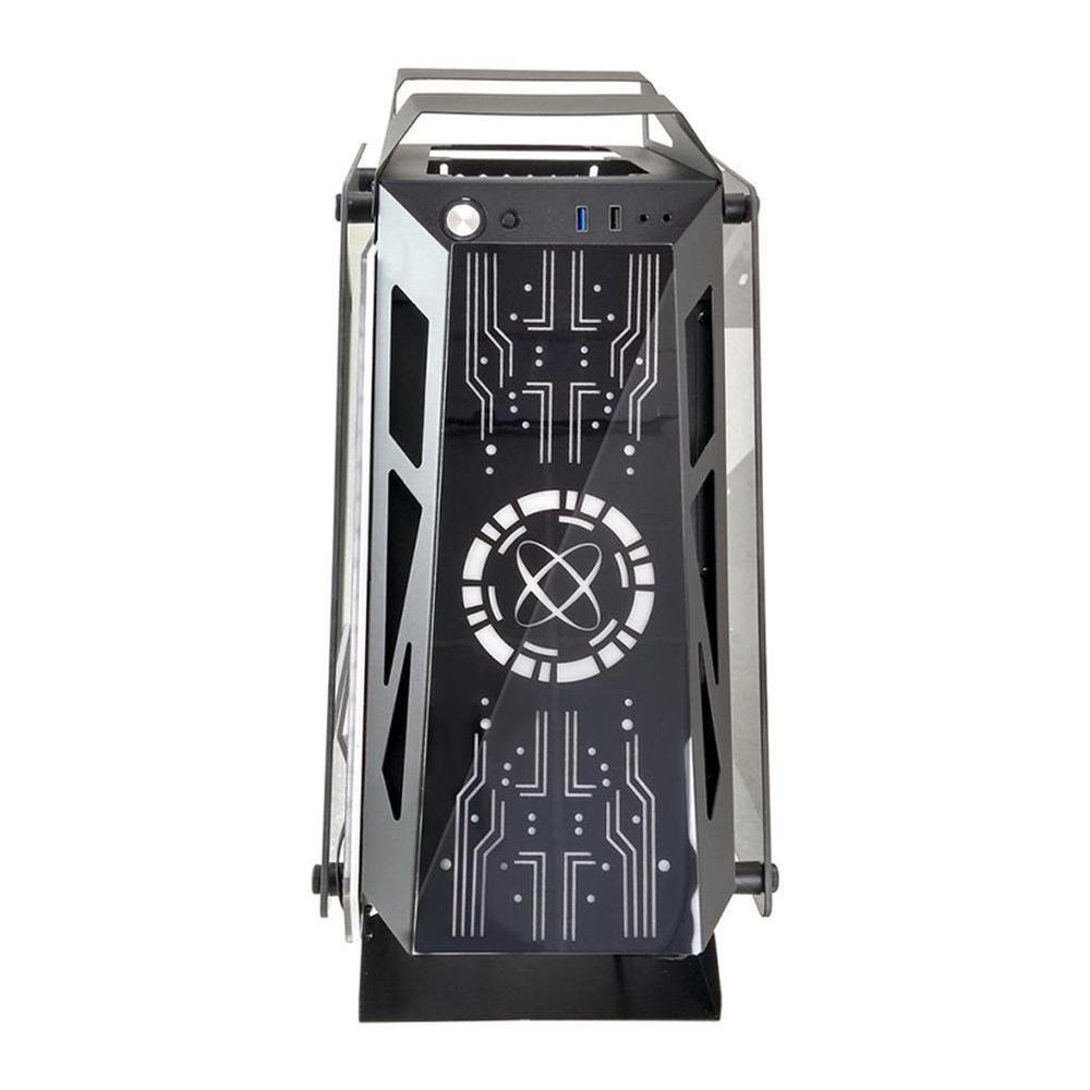 Gabinete Gamer GS Pixxo Mid Tower M-ATX, S/ Fonte, Suporta 6 Coolers, USB 3.0 - LKL06P Gabinete Gamer GS Pixxo Mid Tower M-ATX, S/ Fonte, Suporta 6 Coolers, USB 3.0 - LKL06P
