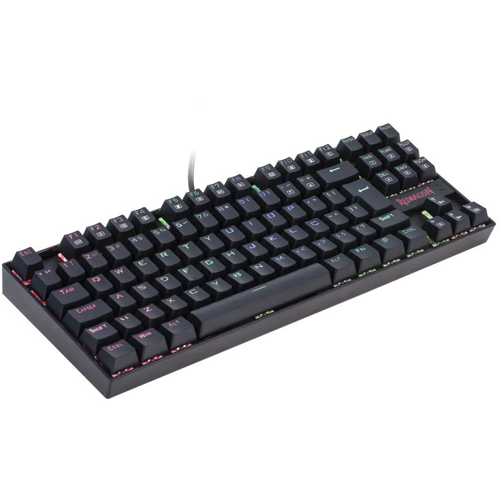Teclado Mecânico Gamer Redragon Switch Blue KaBuM