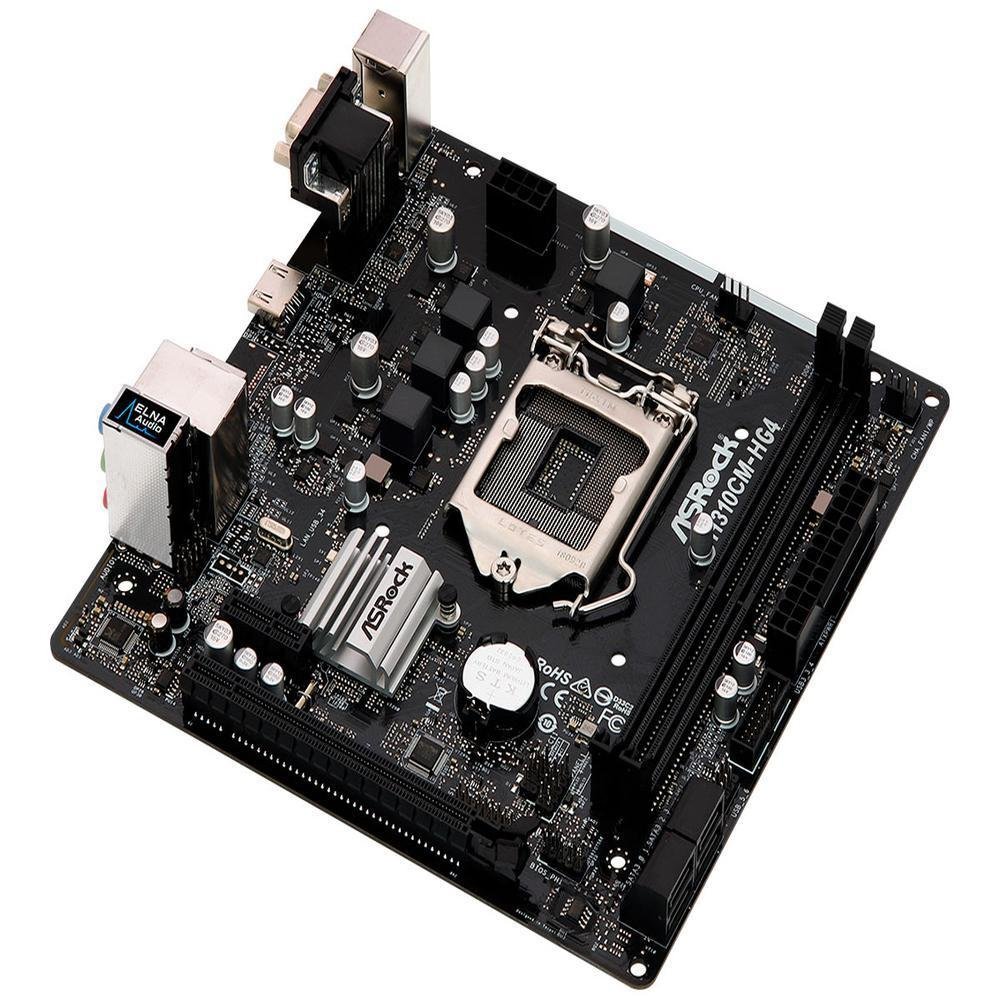 PlacaMe ASRock Intel LGA 1151 mATX KaBuM