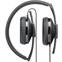 Headphone Sennheiser Over-Ear, Dobrável, Preto - Hd100