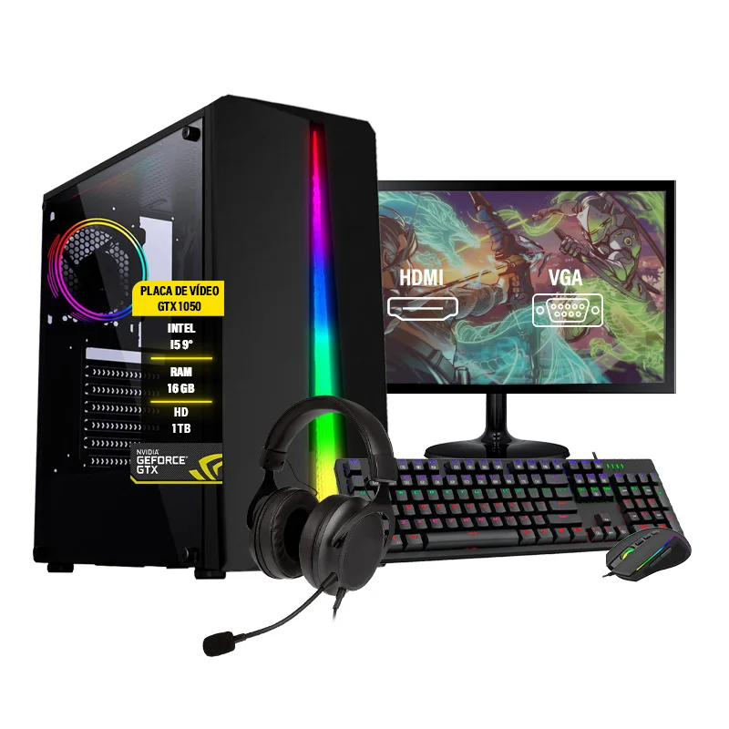 Computador Gamer Completo i5 9
