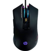 Mouse Gamer HP, USB, 6200DPI, LED, Preto - G360