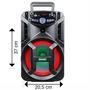 Caixa Amplificada Amvox Gigante, 180W, Bluetooth, Rádio FM, USB - ACA 188.