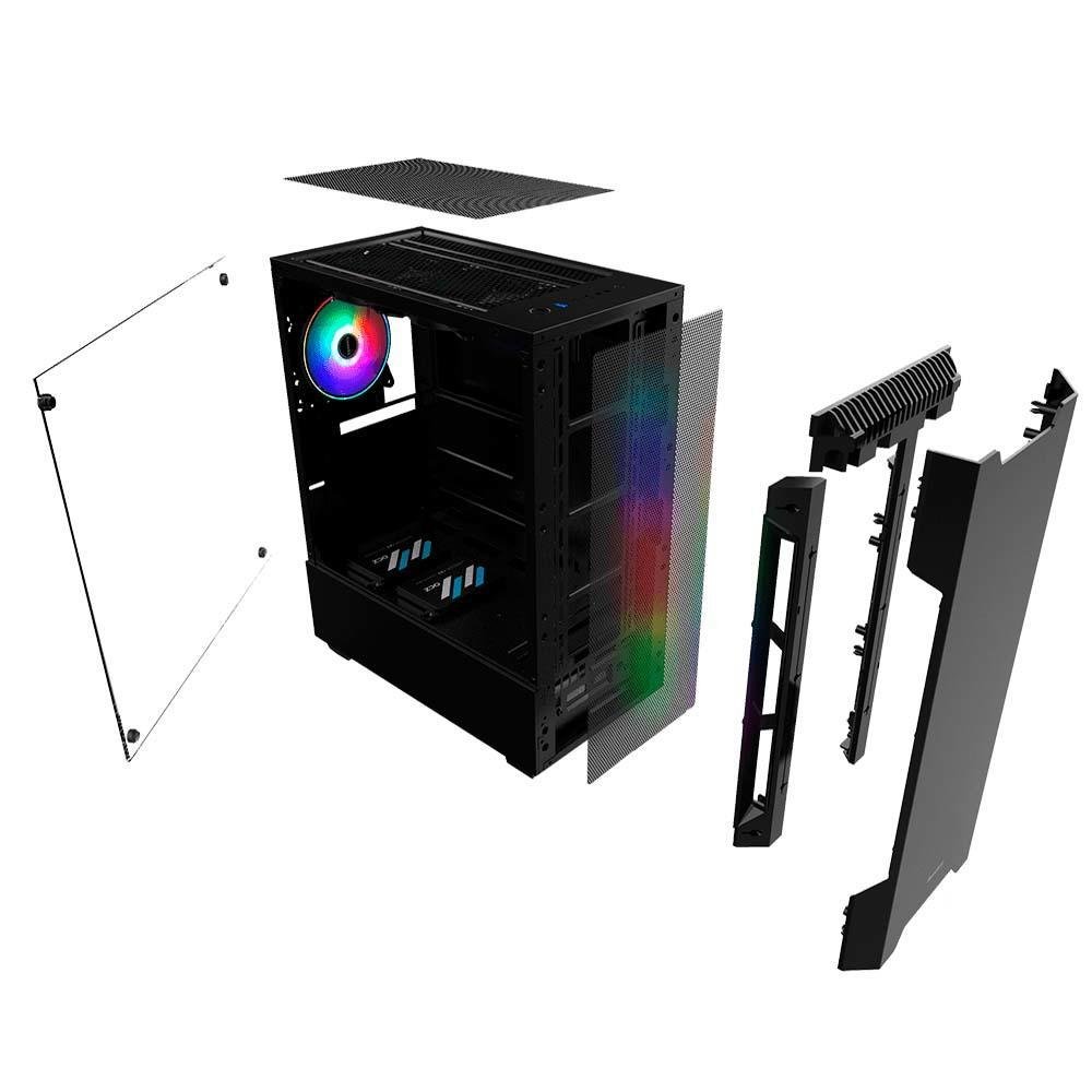 Pc Gamer Neologic Dragon Diamond Nl82200, Intel I5 10400f, 8GB, RTX 3060 12GB, SSD 240GB, 600w 80 Plus. Pc Gamer Neologic Dragon Diamond Nl82200, Intel I5 10400f, 8GB, RTX 3060 12GB, SSD 240GB, 600w 80 Plus.