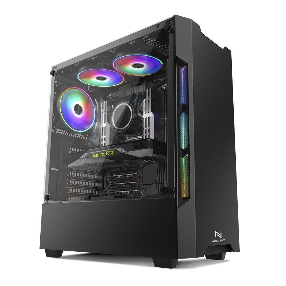 Pc Gamer Neologic Dragon Diamond Nl82200, Intel I5 10400f, 8GB, RTX 3060 12GB, SSD 240GB, 600w 80 Plus. Pc Gamer Neologic Dragon Diamond Nl82200, Intel I5 10400f, 8GB, RTX 3060 12GB, SSD 240GB, 600w 80 Plus.