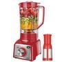 Liquidificador Mondial L-1000ri Turbo, 12 Vel + Pulsar, 1000w, Vermelho - 220v