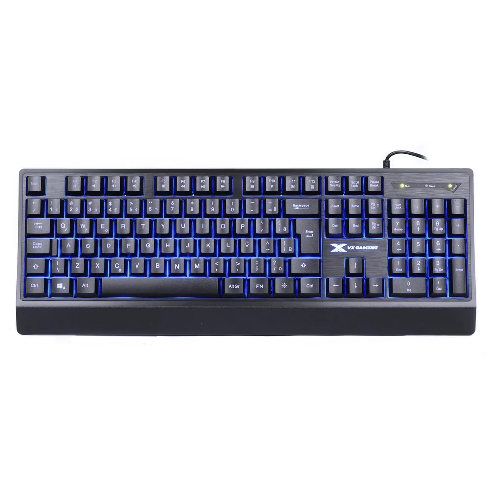 Teclado Gamer Vx Gaming Defender Abnt2 Kabum