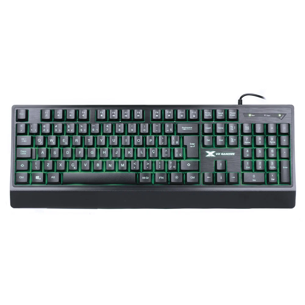 Teclado Gamer Vx Gaming Defender Abnt2 Kabum