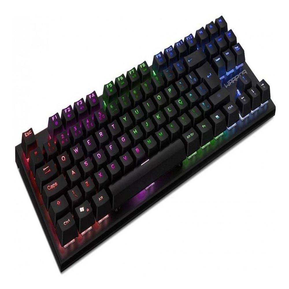 Teclado Gamer Warrior Tero Mecanico Blue | Kabum!