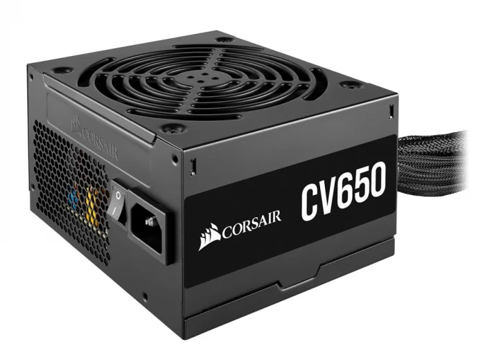 Fonte Corsair ATX CV650, 650W, 80 Plus Bronze, Com Cabo De Força - CP-9020236-BR