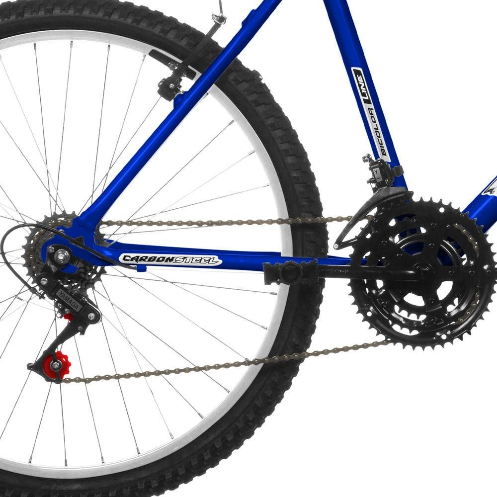 Bicicleta Ultra Bikes Aro 26 Masculina Bicolor Freio V Break Azul, Branco Bicicleta Ultra Bikes Aro 26 Masculina Bicolor Freio V Break Azul, Branco