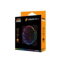 Cooler Fan Oex F40 Iluminaço Rainbow KaBuM