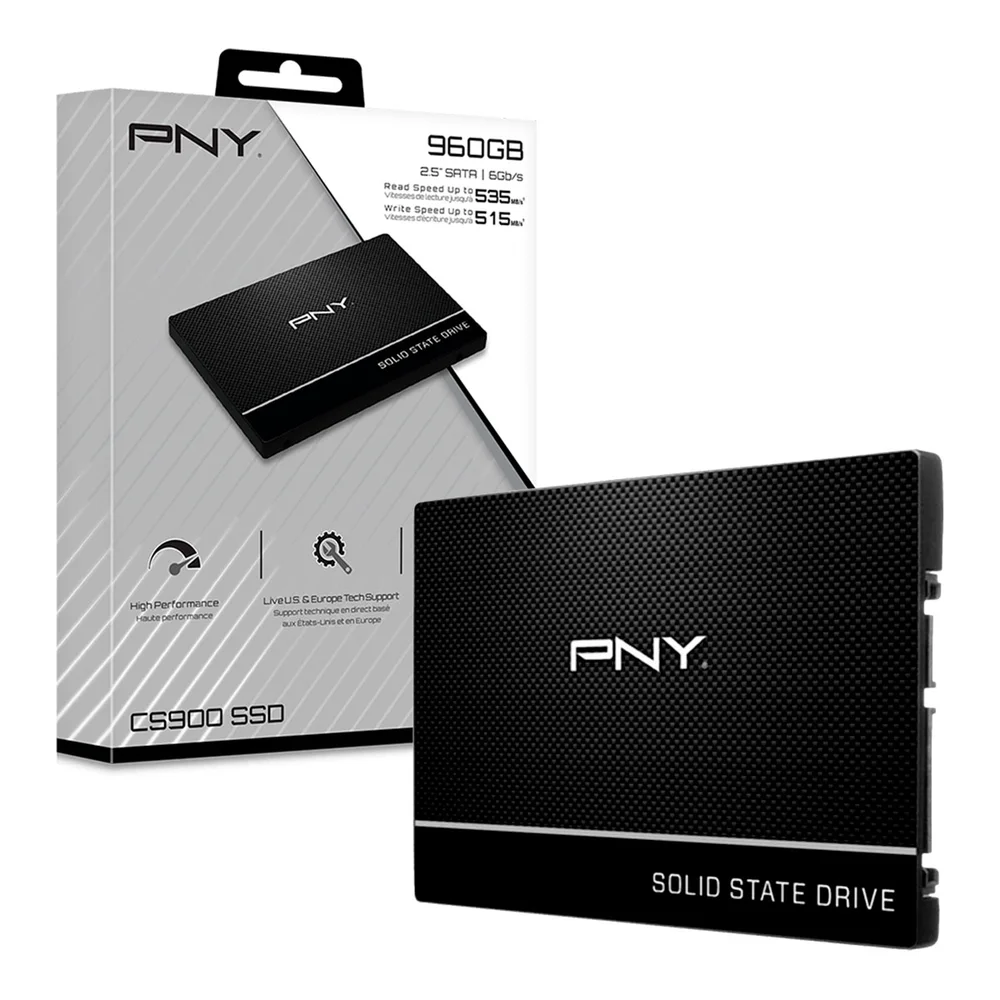 【ほぼ新品】SSD480GB⑨ 0時間 Hd Ssd 960Gb Pny Cs900 Leitura KaBuM
