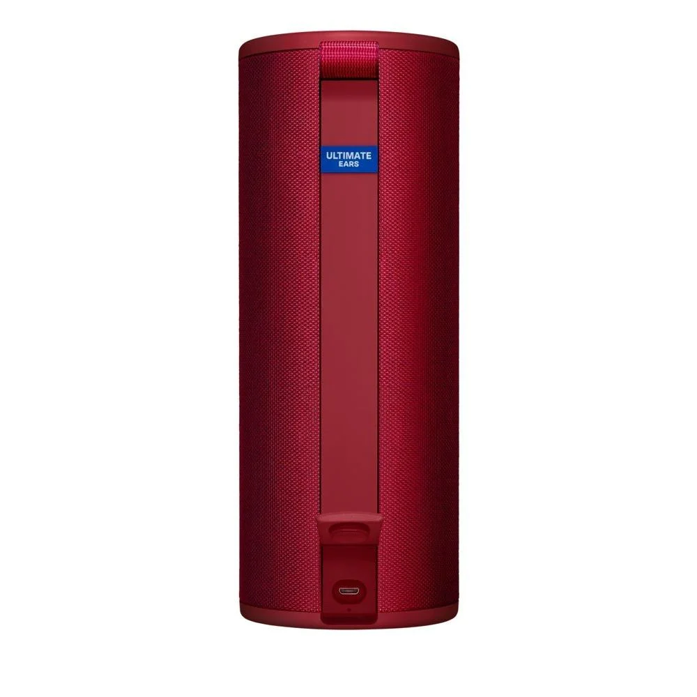 Caixa De Som Bluetooth Ue Megaboom À Prova D'água Vermelha Caixa De Som Bluetooth Ue Megaboom À Prova D'água Vermelha